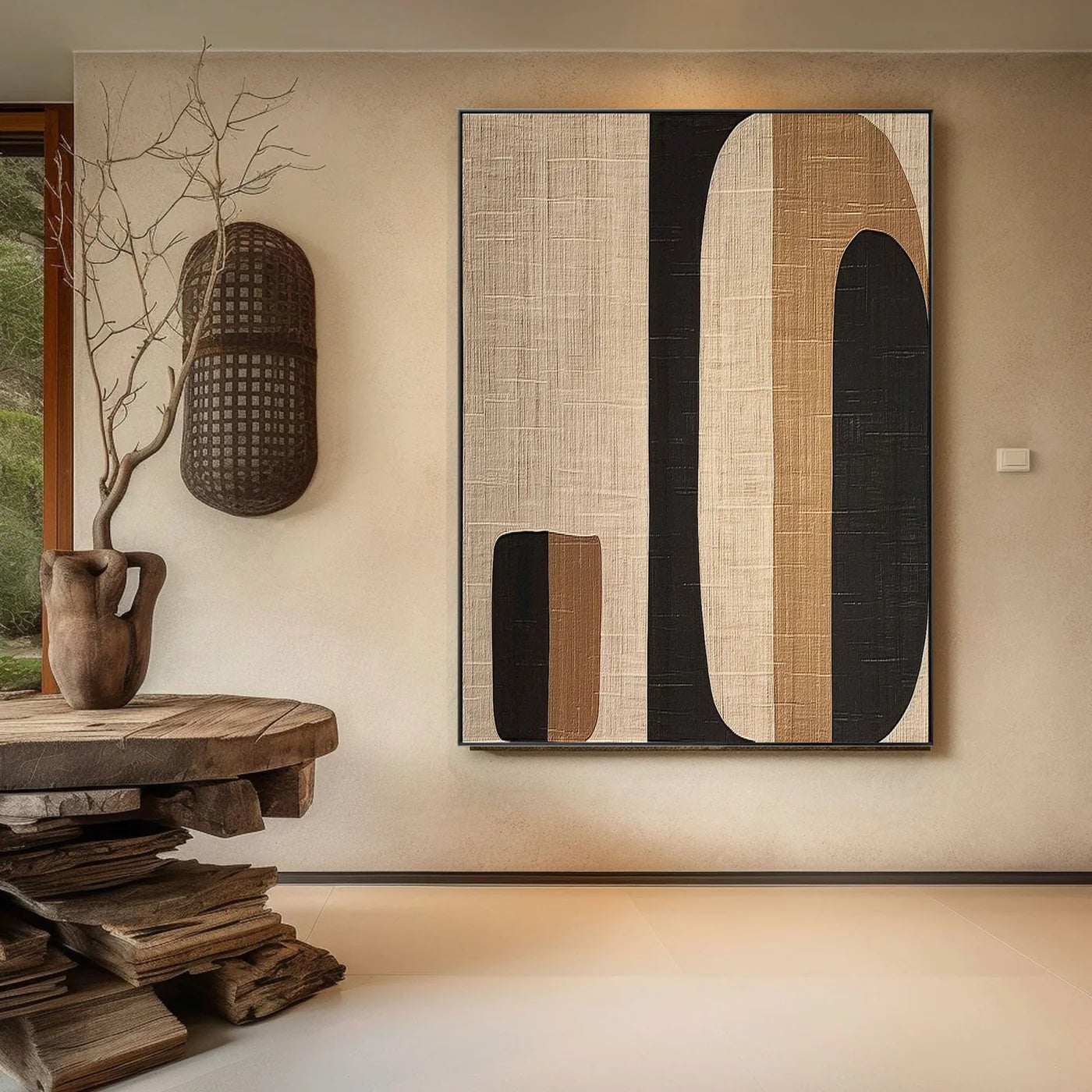 Wabi Sabi Wall Art  #RAB757