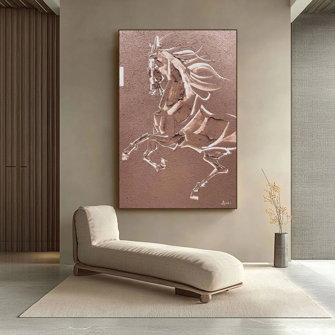 Contemporary Horse Art #LBV441