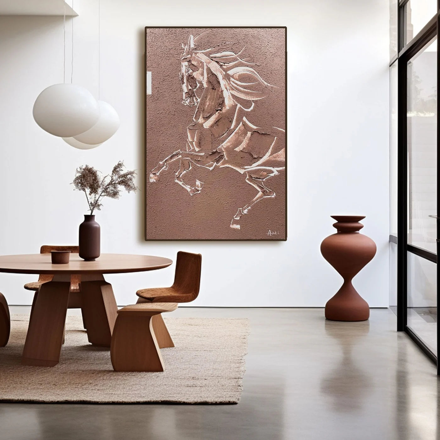 Contemporary Horse Art #LBV441