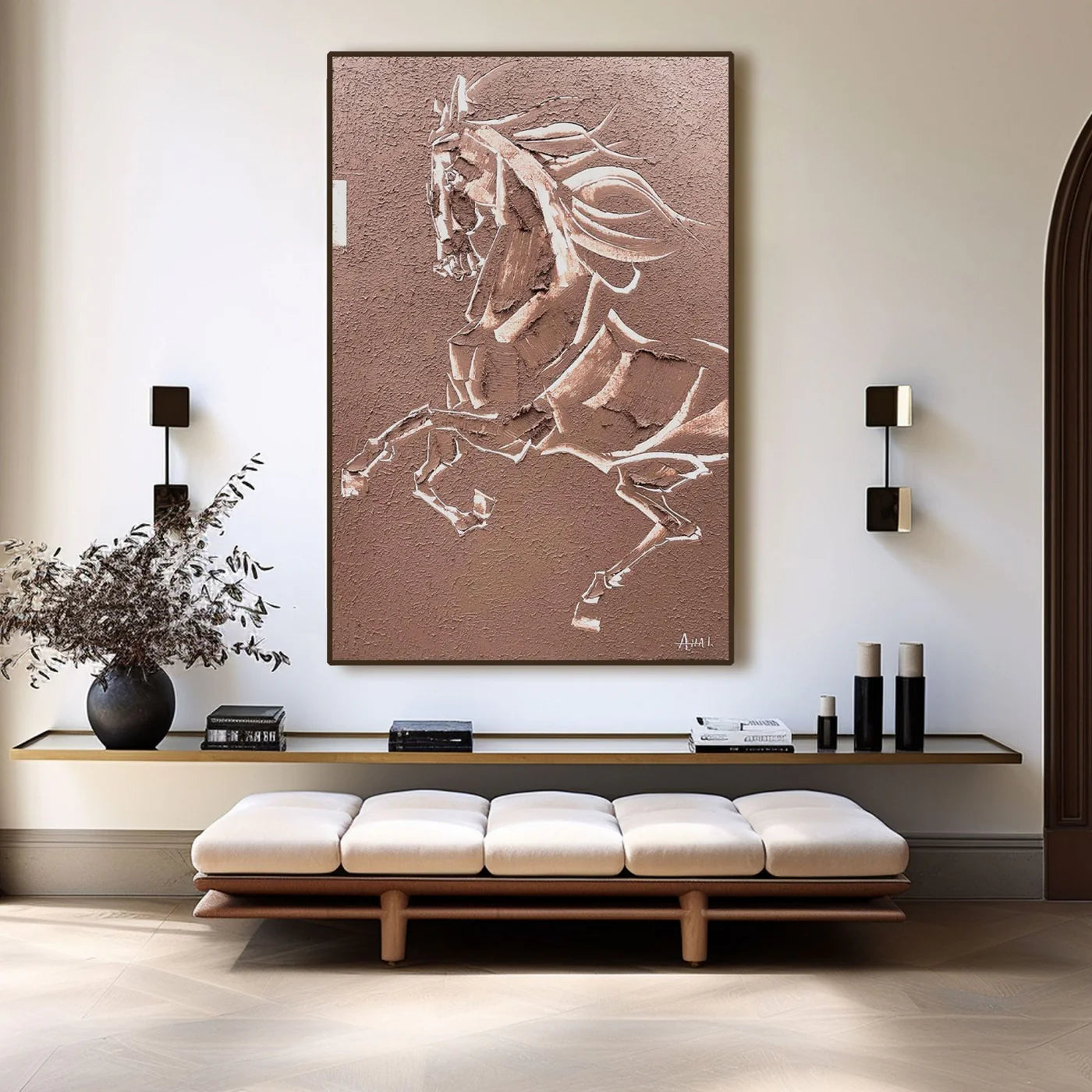 Contemporary Horse Art #LBV441