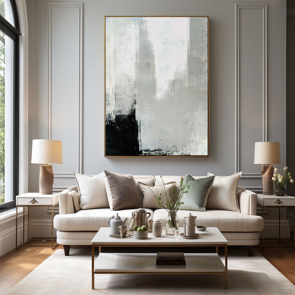 Contemporary Minimalist Art RAB266 - royalbrushart