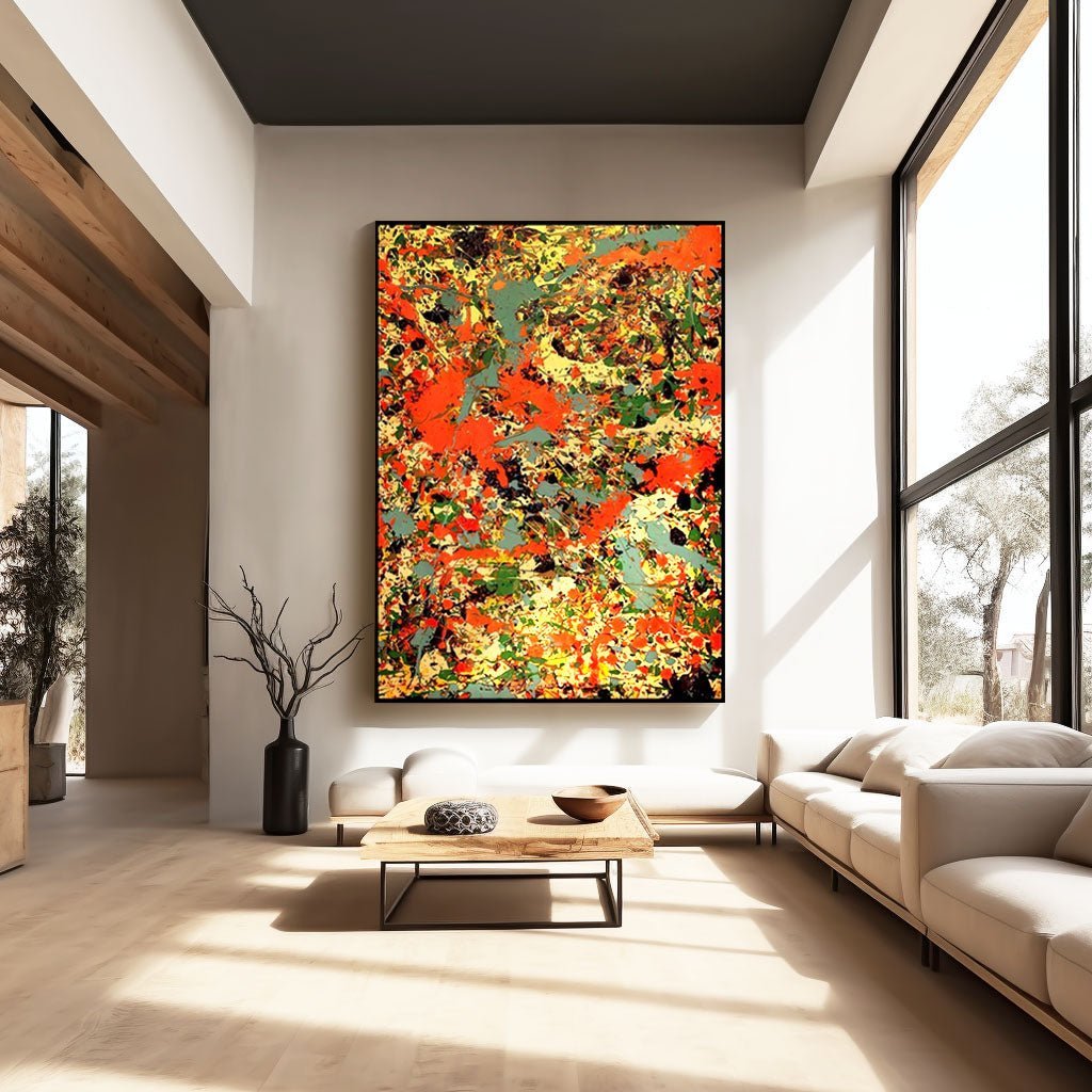 Jackson Pollock Art RAB862 - royalbrushart
