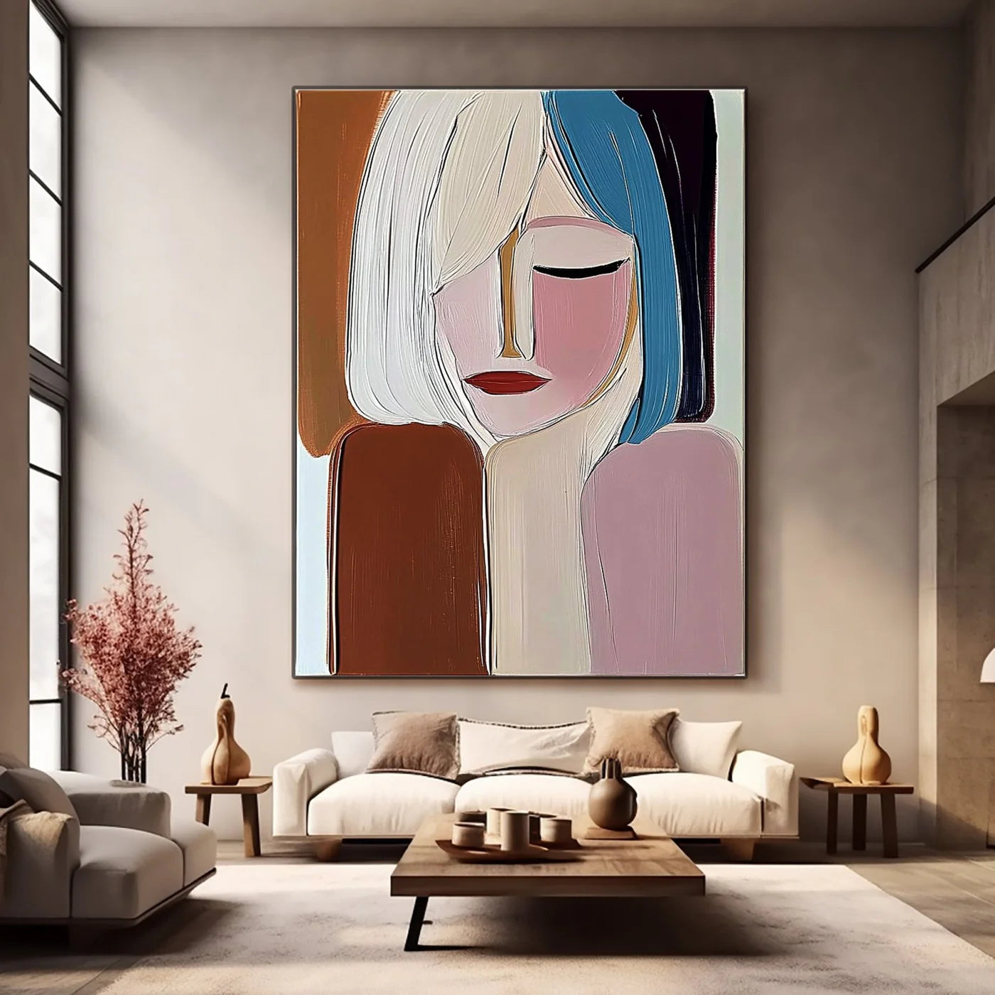 Plaster Art Texture Painting #BV260