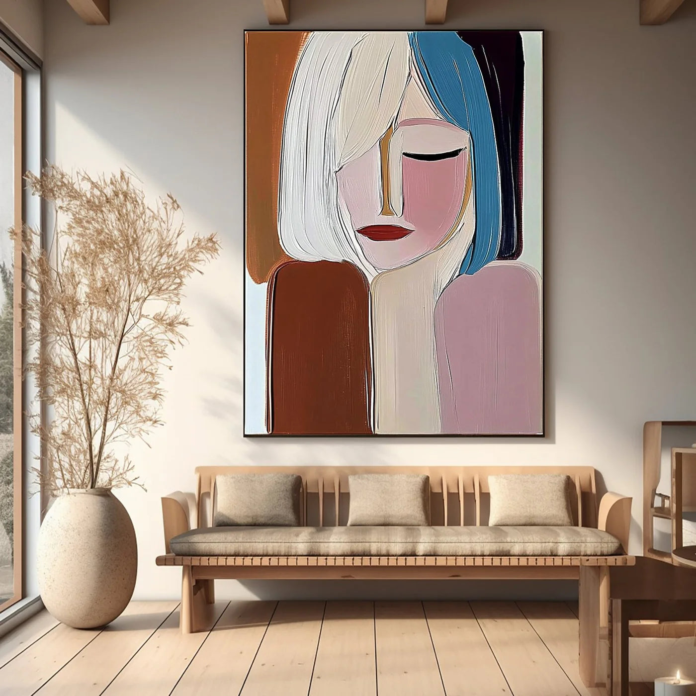 Plaster Art Texture Painting #BV260