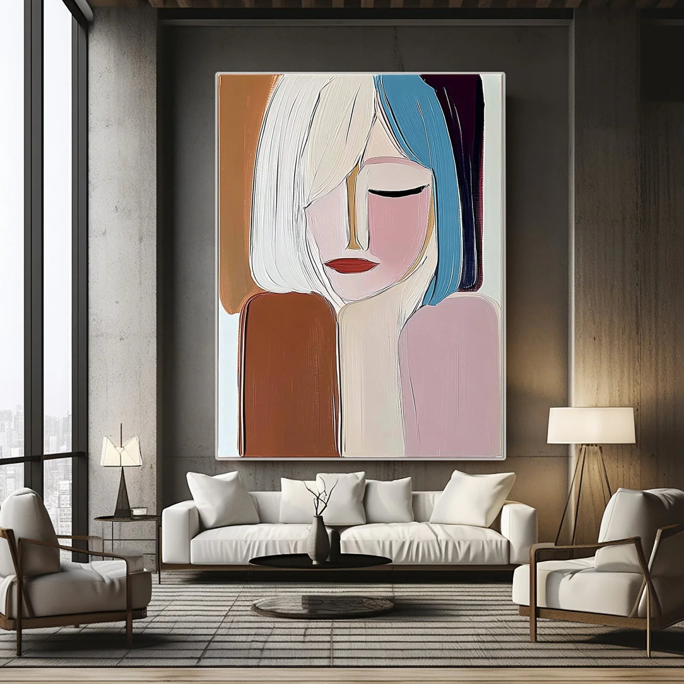 Plaster Art Texture Painting #BV260