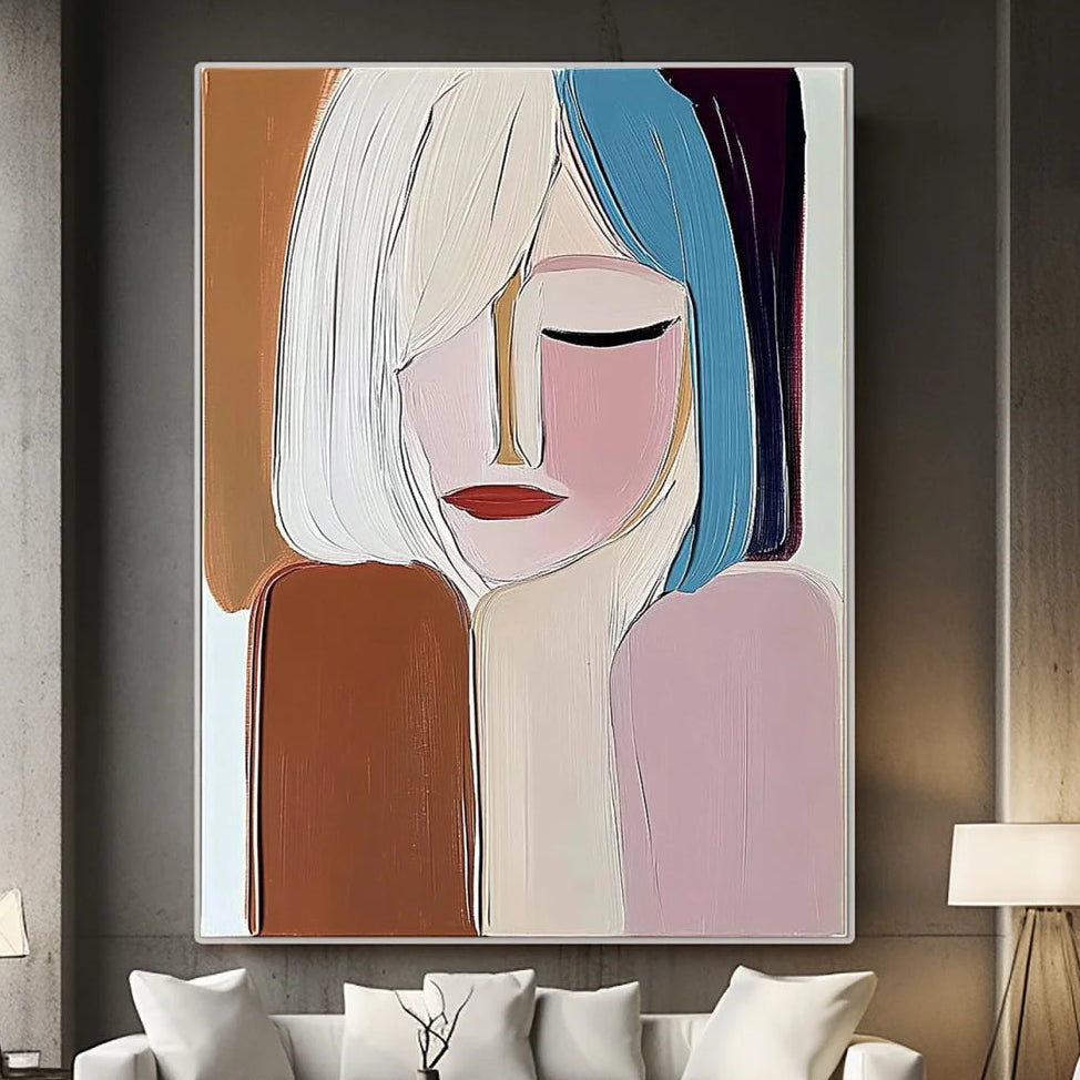 Plaster Art Texture Painting #BV260