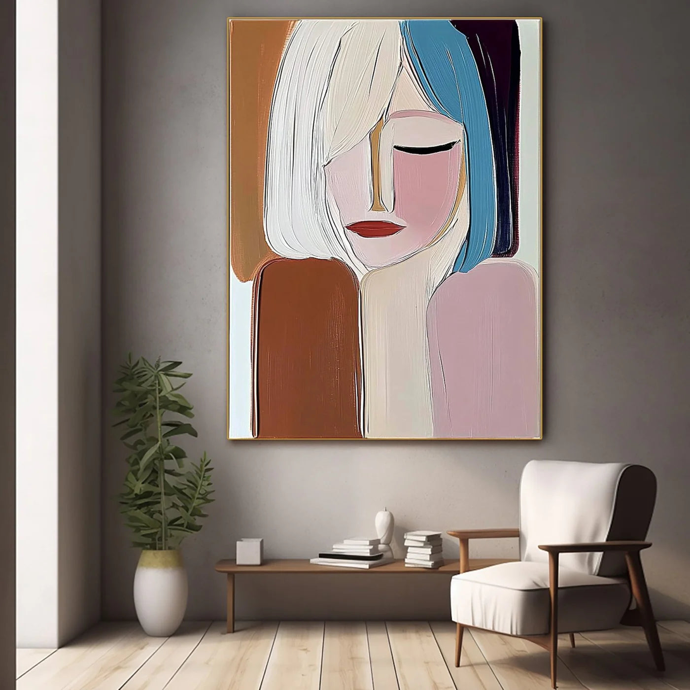 Plaster Art Texture Painting #BV260