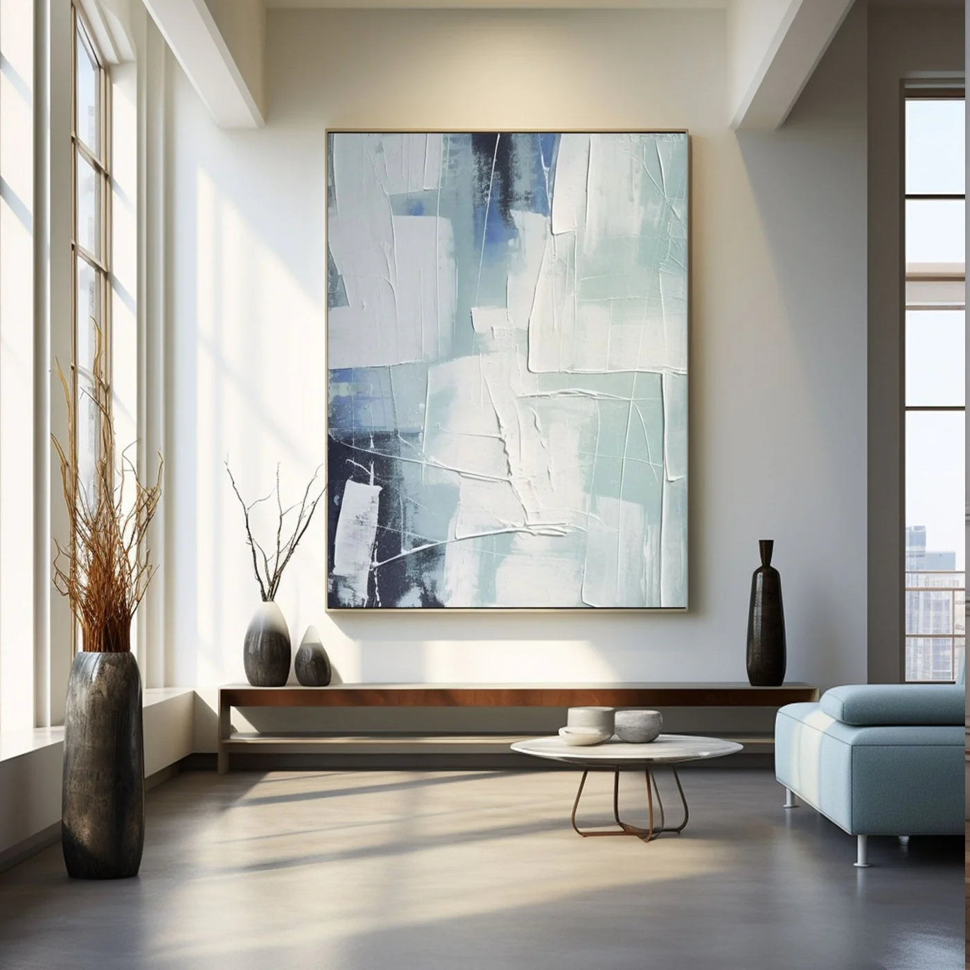 Contemporary Minimalist Art #BV491