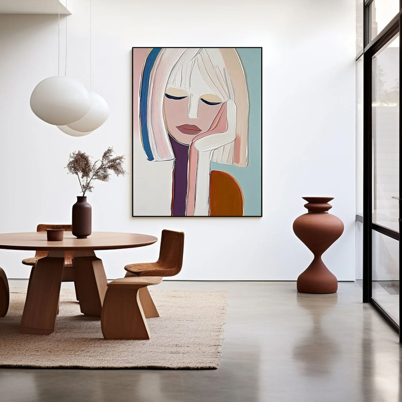 Plaster Art Texture Painting #BV257