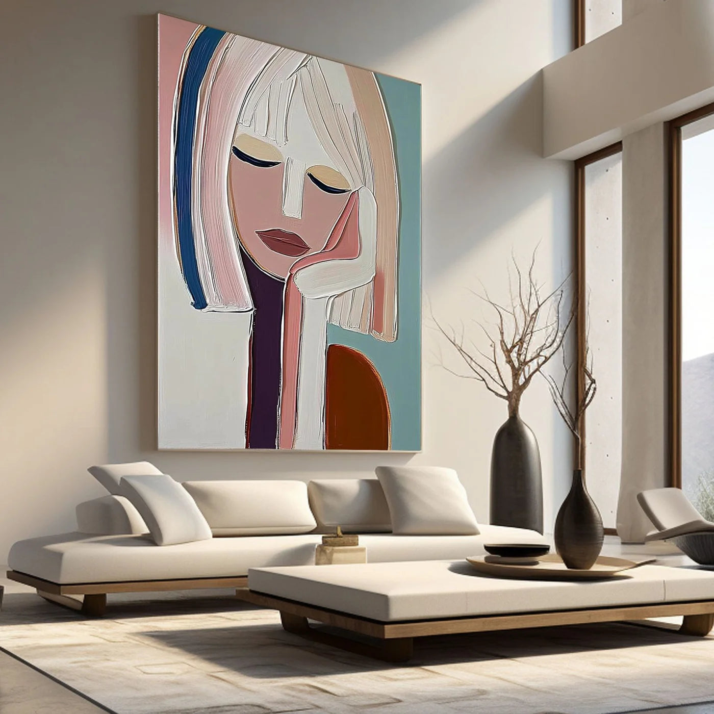 Plaster Art Texture Painting #BV257