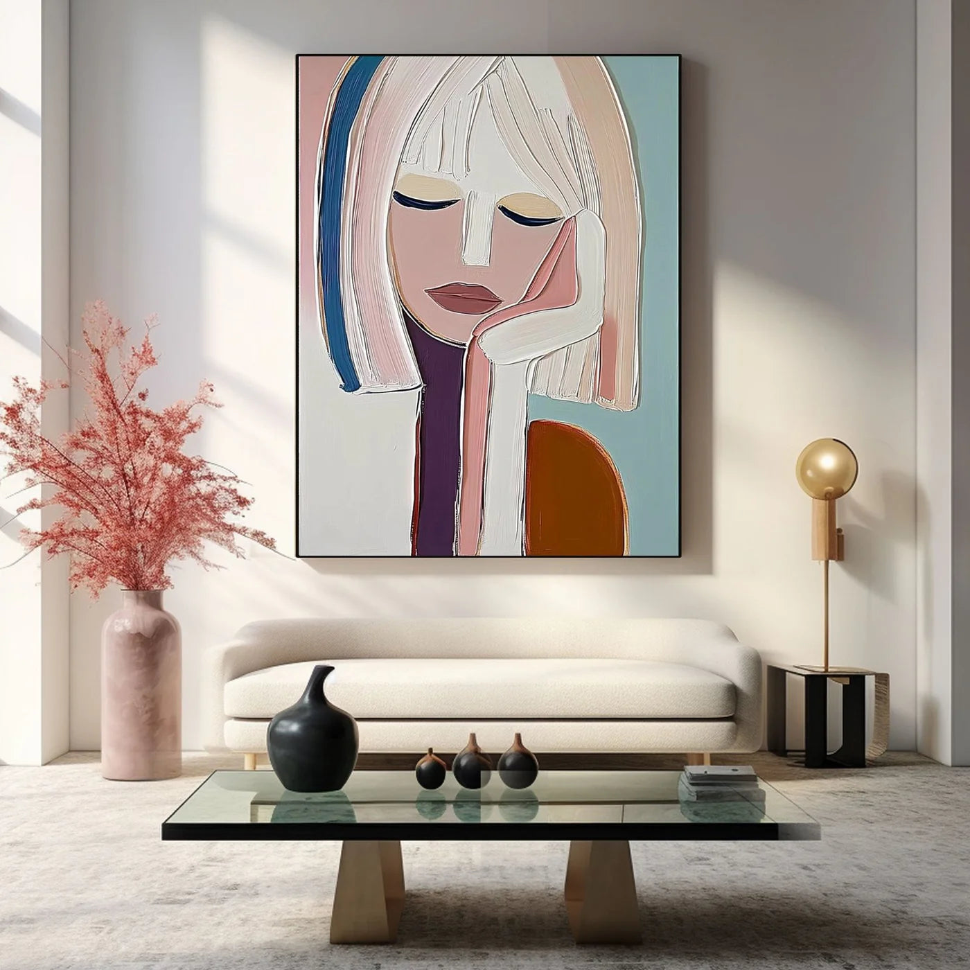 Plaster Art Texture Painting #BV257