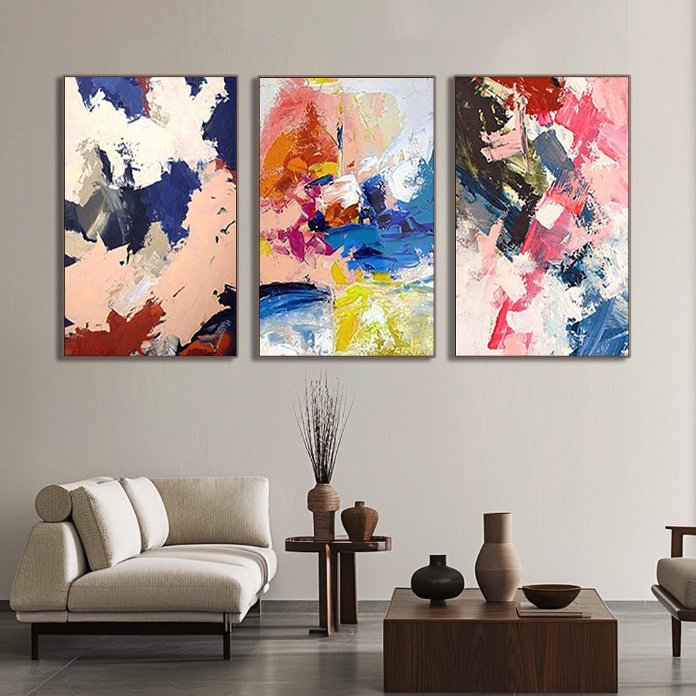 Colorful Painting Set Of 3 RAB234 - royalbrushart
