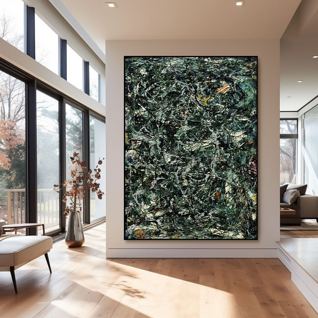 Jackson Pollock Art RAB861 - royalbrushart