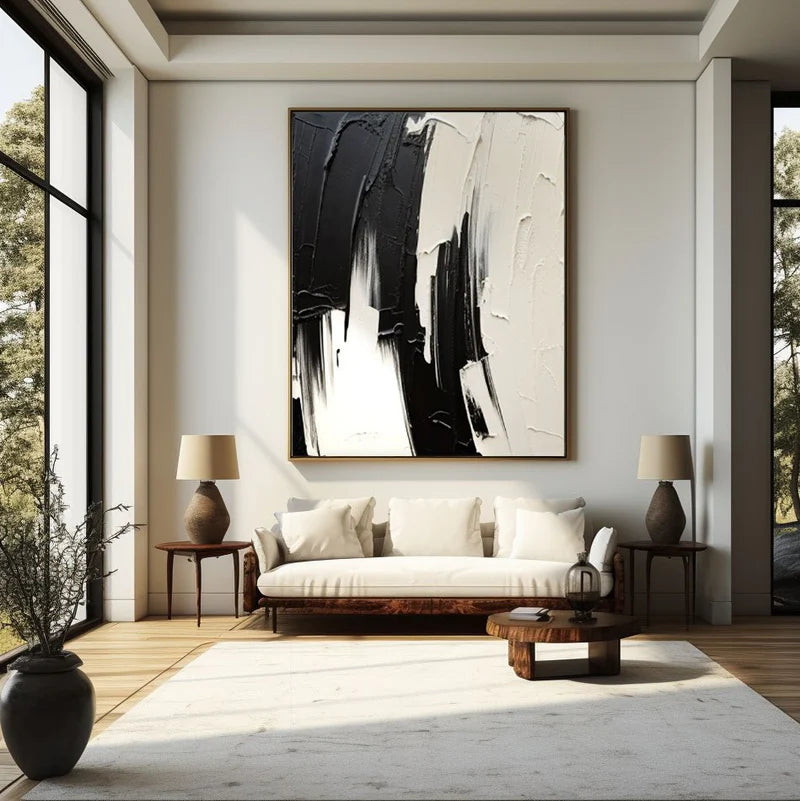 Contemporary Minimalist Art #RAB857