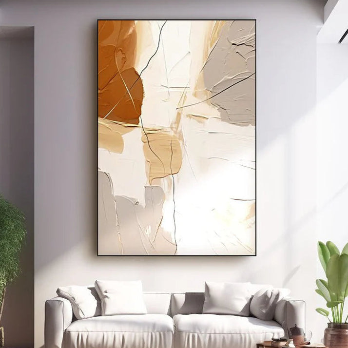 Plaster Art Texture Painting #RAB819