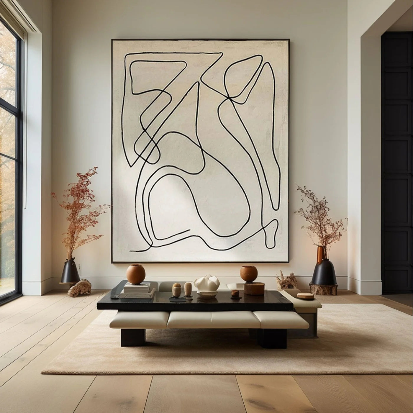 Contemporary Minimalist Art #RAB767