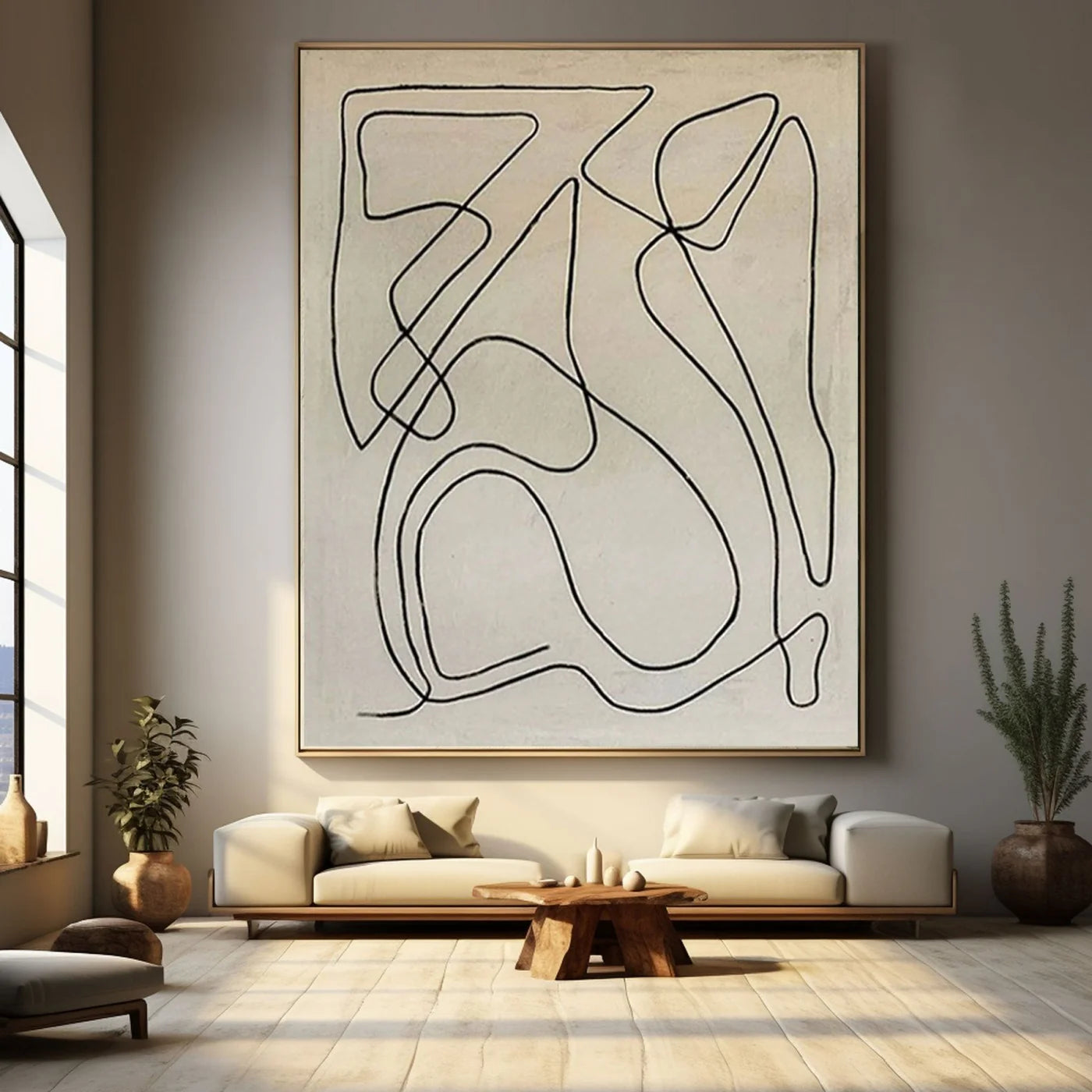 Contemporary Minimalist Art #RAB767