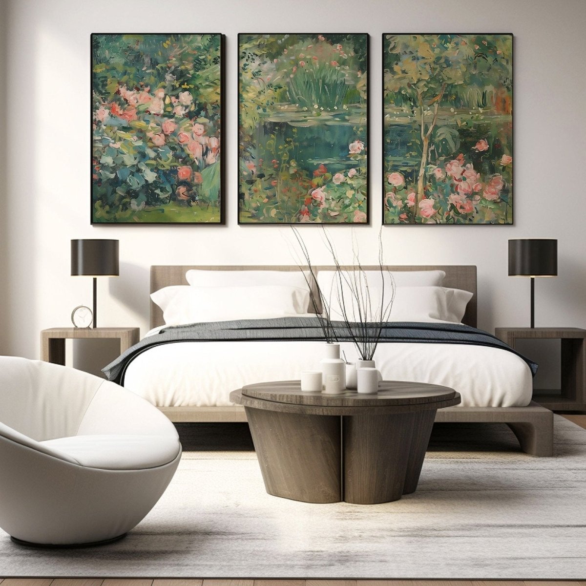 colorful painting set of 3 RAB970 - royalbrushart