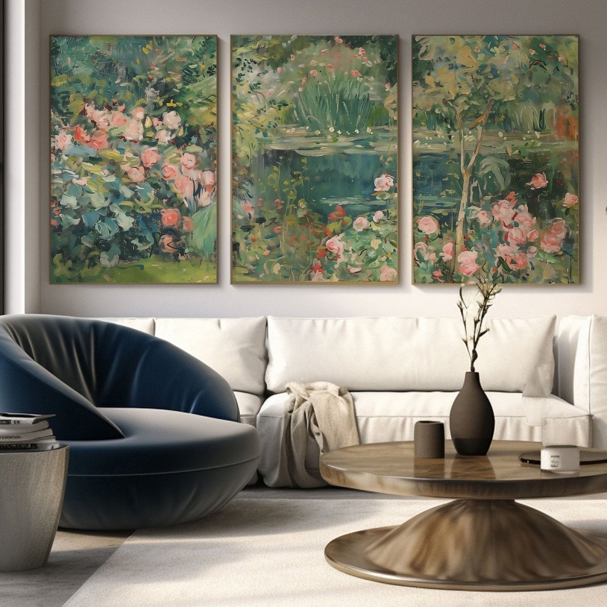 colorful painting set of 3 RAB970 - royalbrushart
