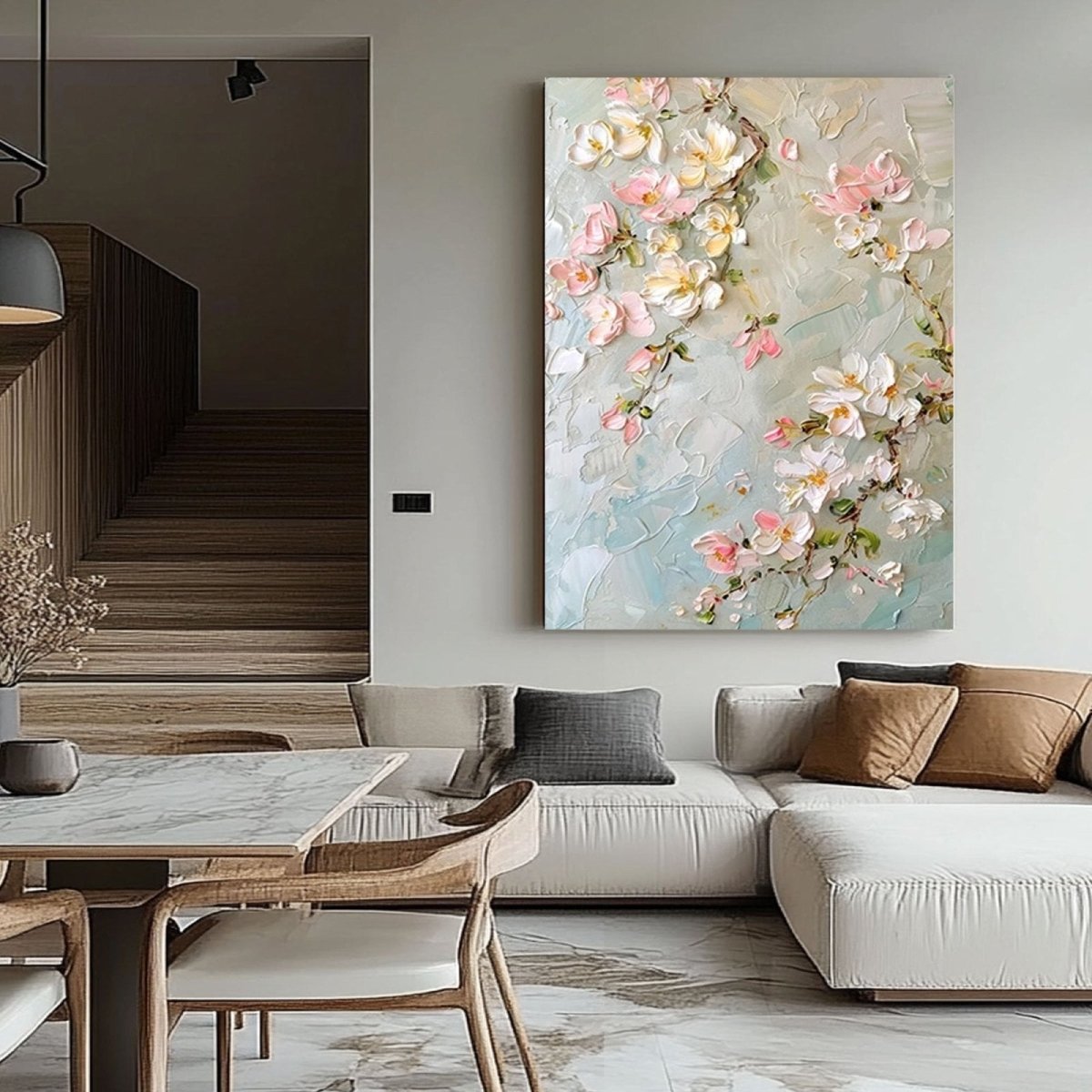 plaster art texture Painting RAB992 - royalbrushart