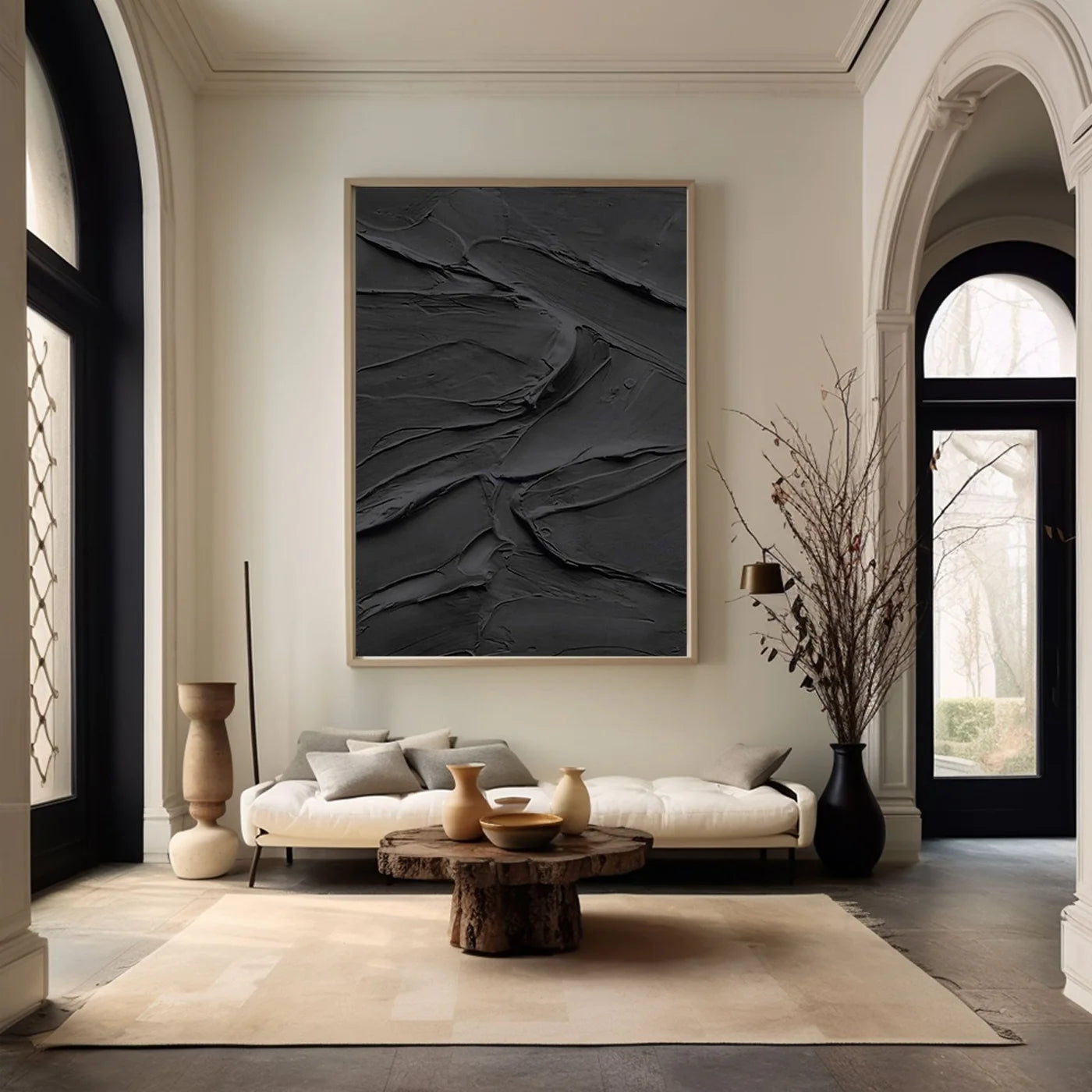 Plaster Art Texture Painting #RAB796