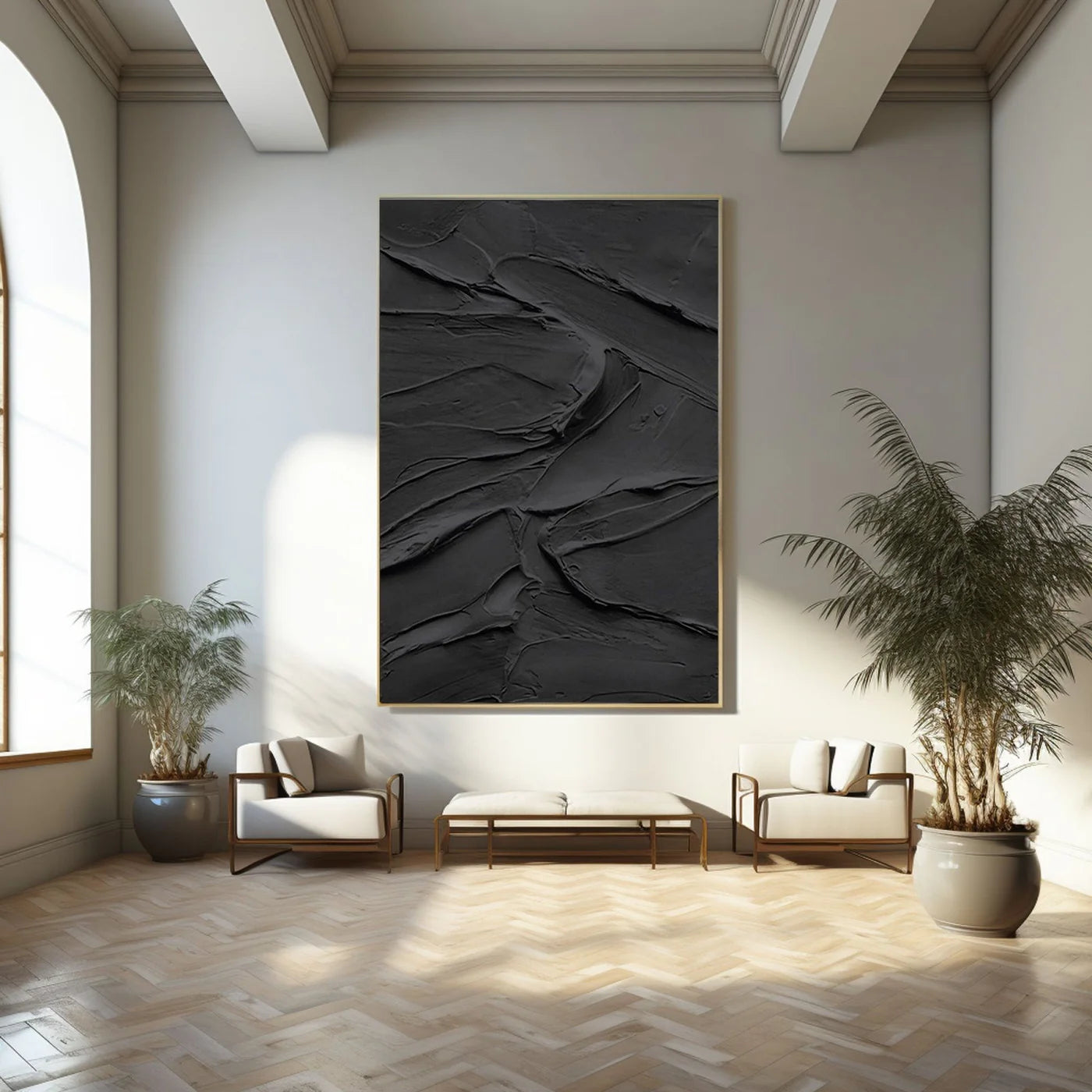 Plaster Art Texture Painting #RAB796