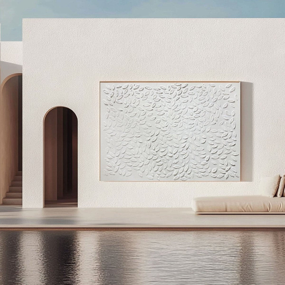 plaster Art texture painting HBV174 - royalbrushart