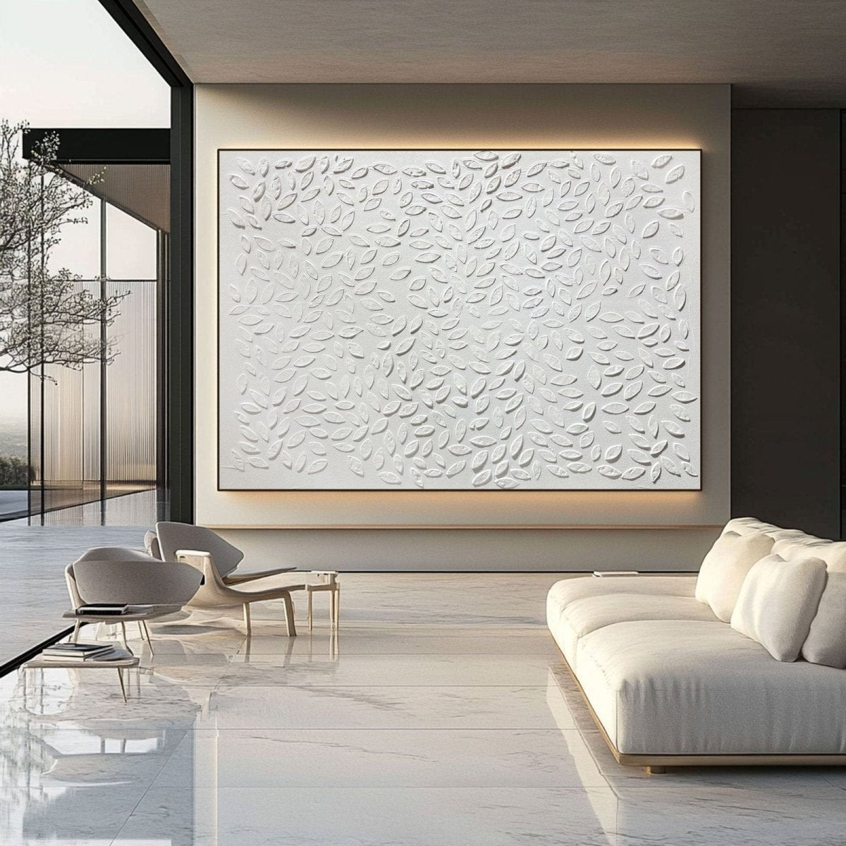 plaster Art texture painting HBV174 - royalbrushart