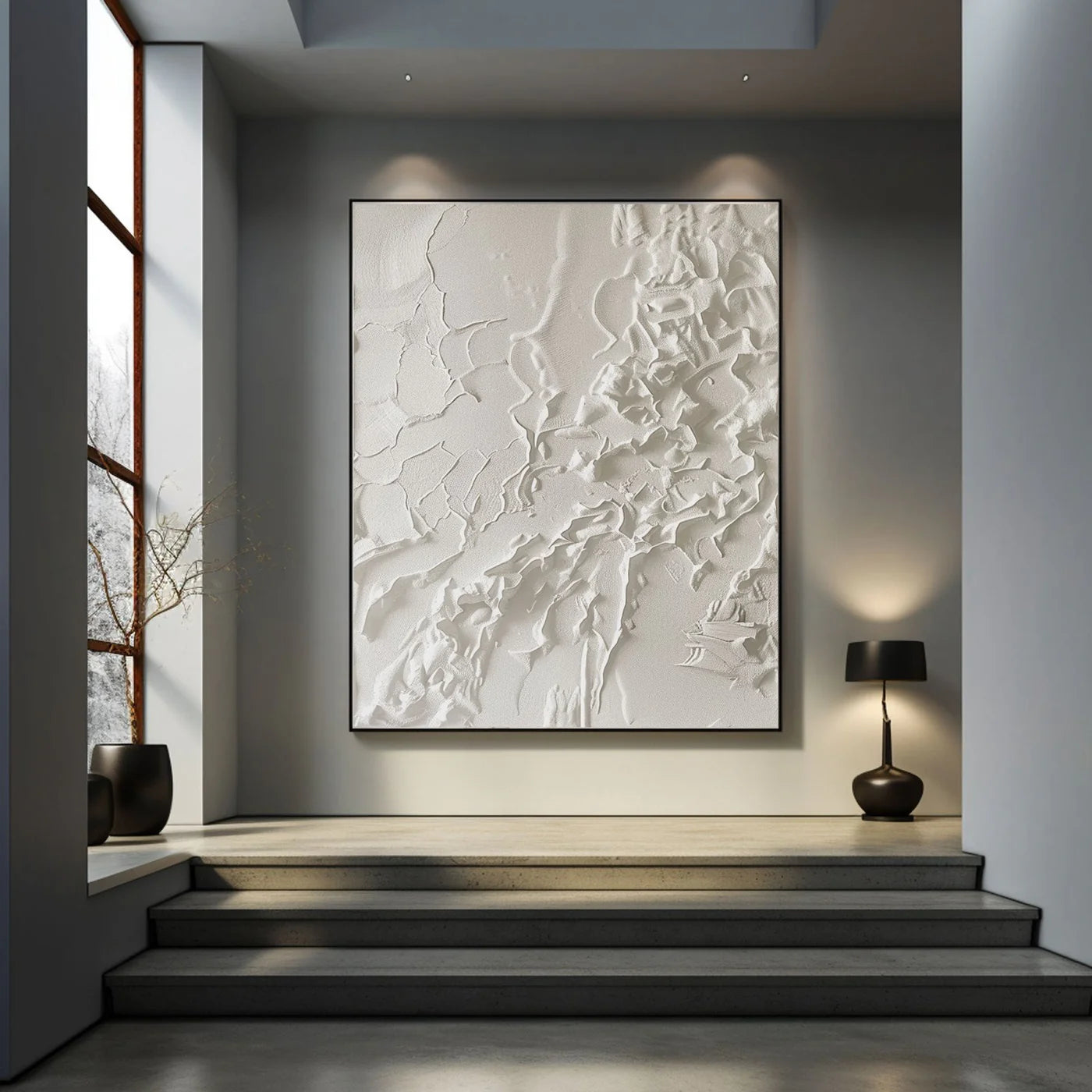 Plaster Art Texture Painting #RAB797