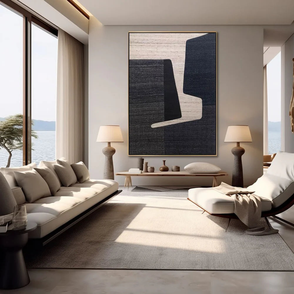 Contemporary Minimalist Art #RAB838