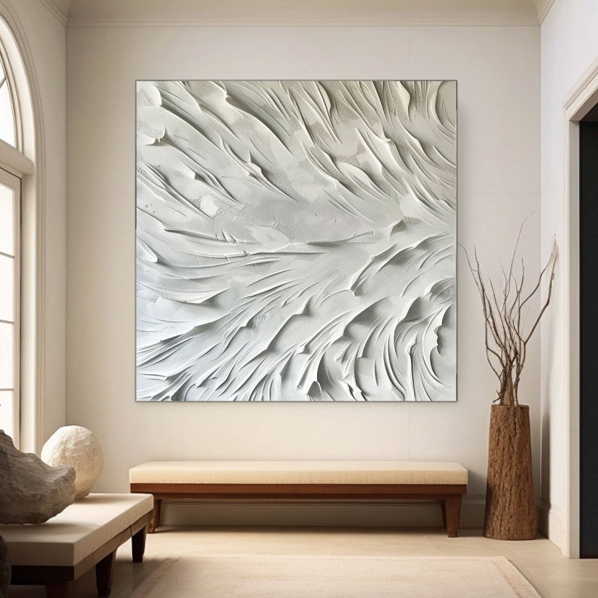 Plaster Art Texture Painting RAB798 - royalbrushart
