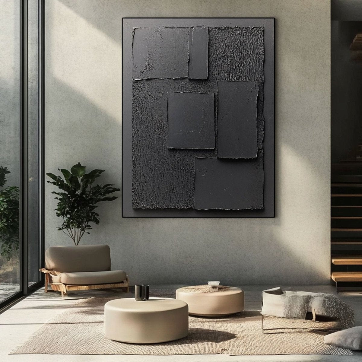 Contemporary Minimalist Art RAB914 - royalbrushart