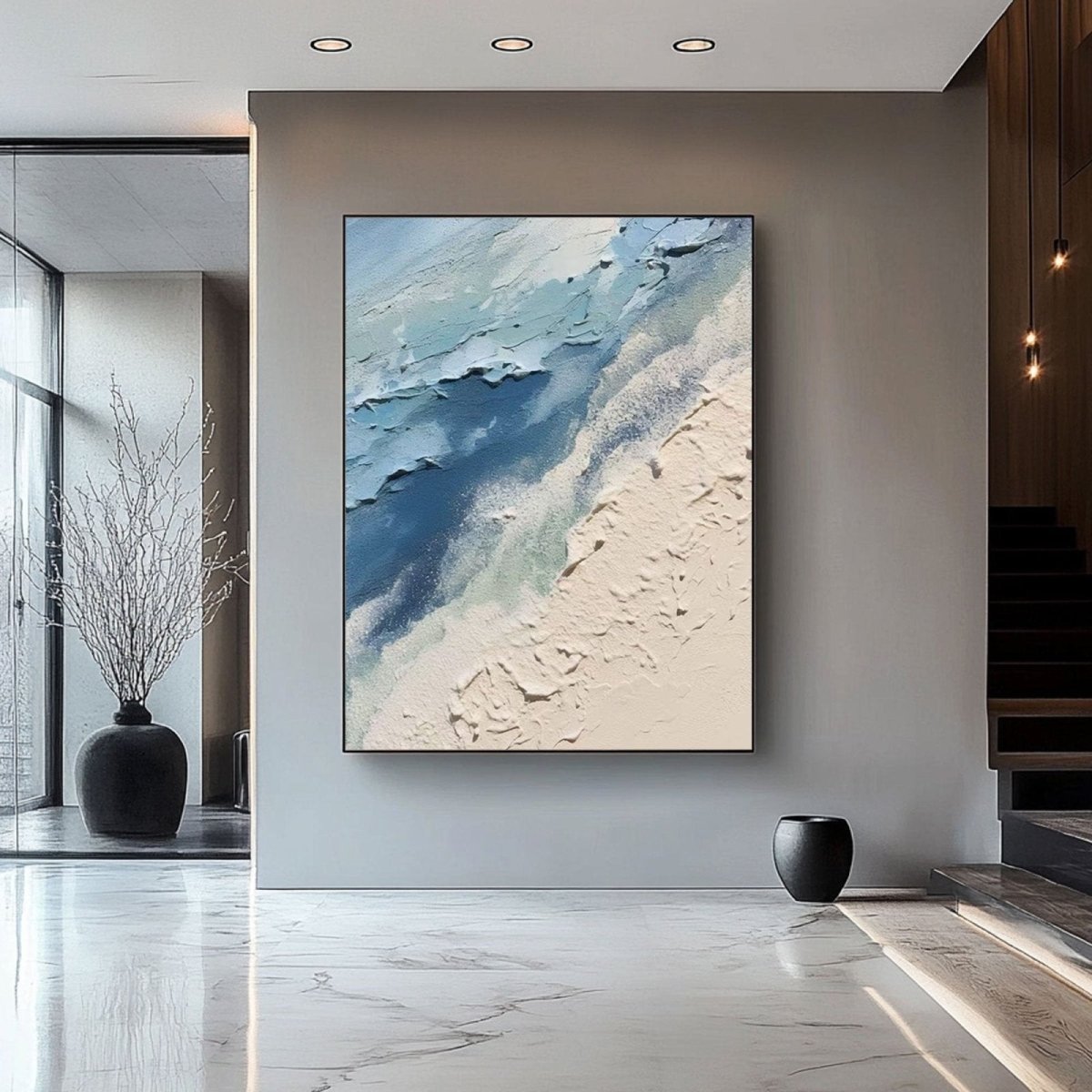 Plaster Art Texture Painting RAB289 - royalbrushart