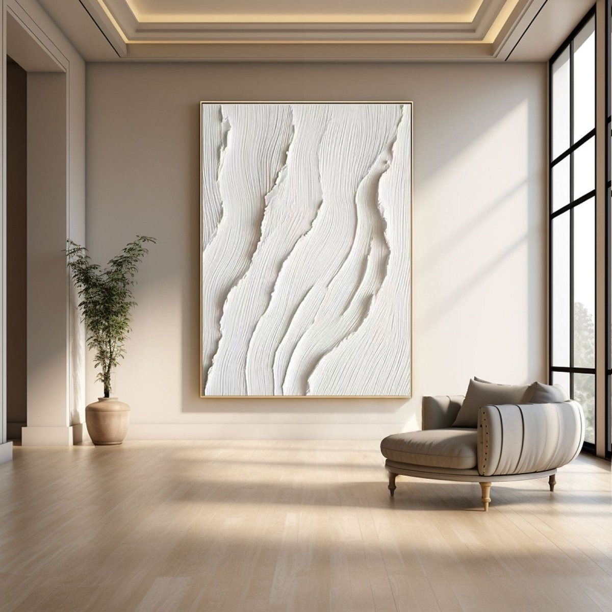 Plaster Art Texture Painting RAB787 - royalbrushart
