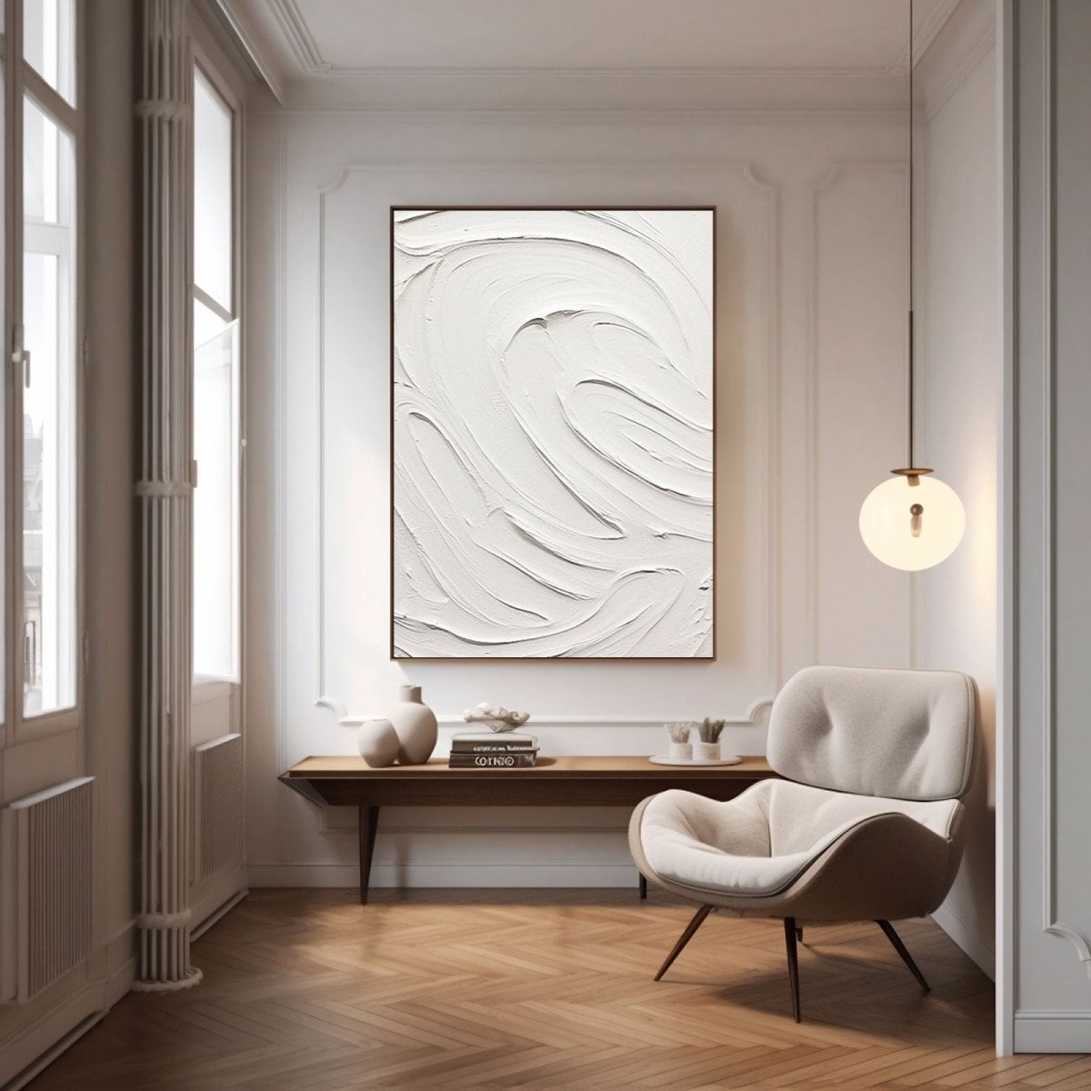Plaster Art Texture PaintingRAB781 - royalbrushart