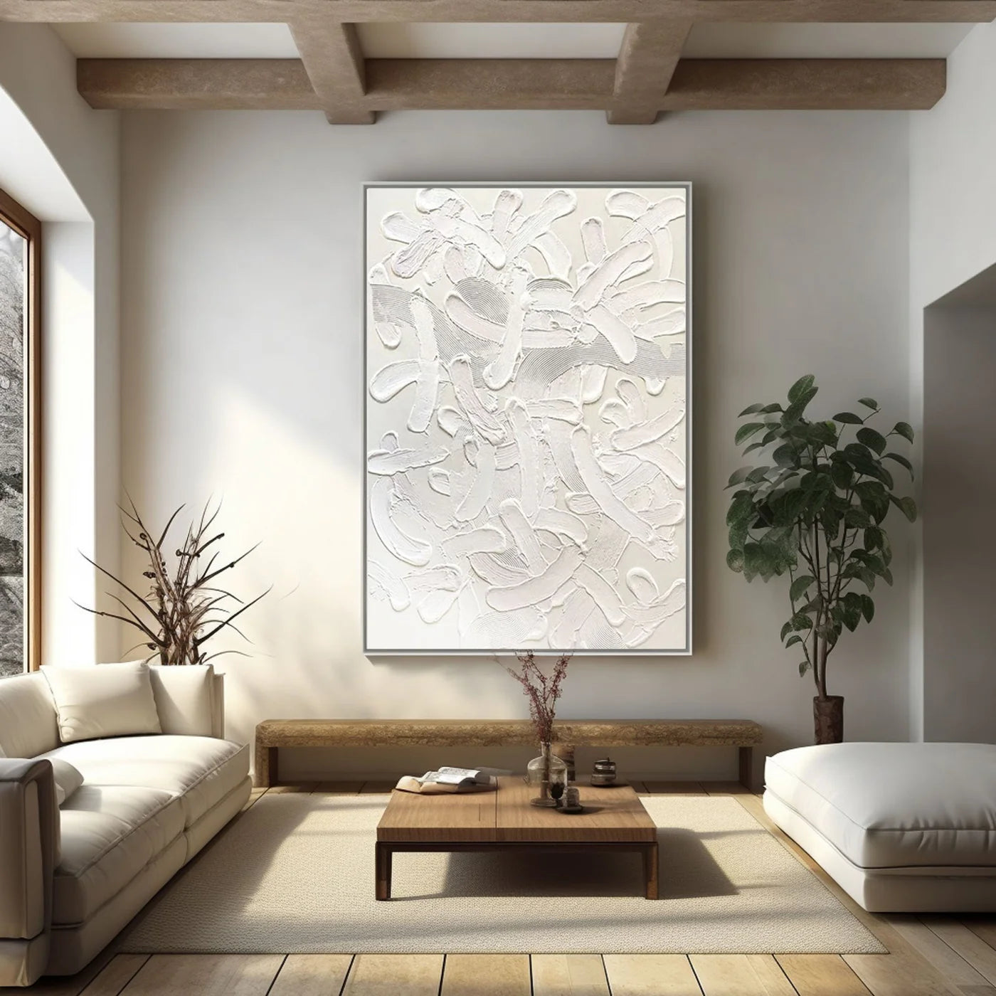 Plaster Art Texture Painting #RAB795