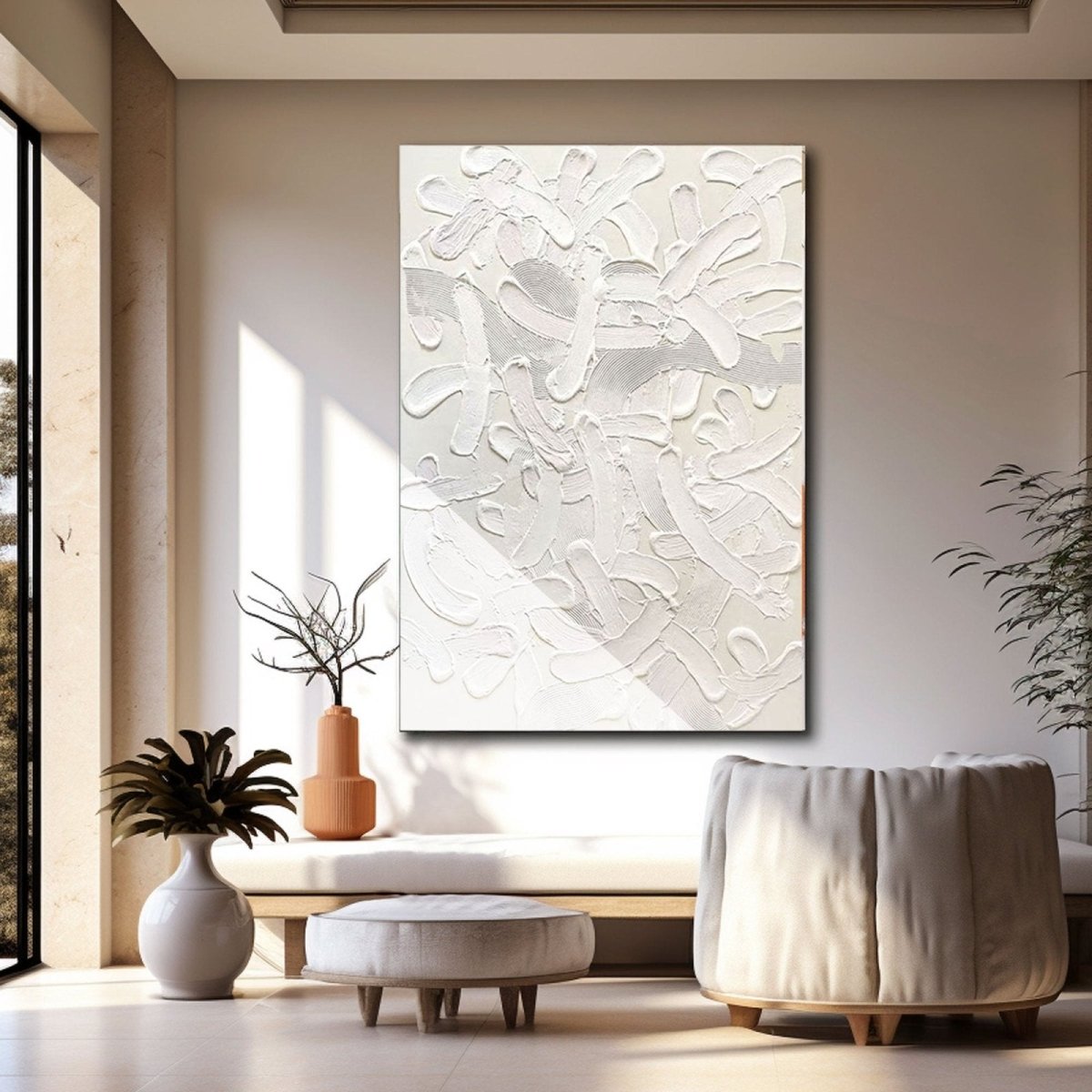 Plaster Art Texture Painting RAB795 - royalbrushart