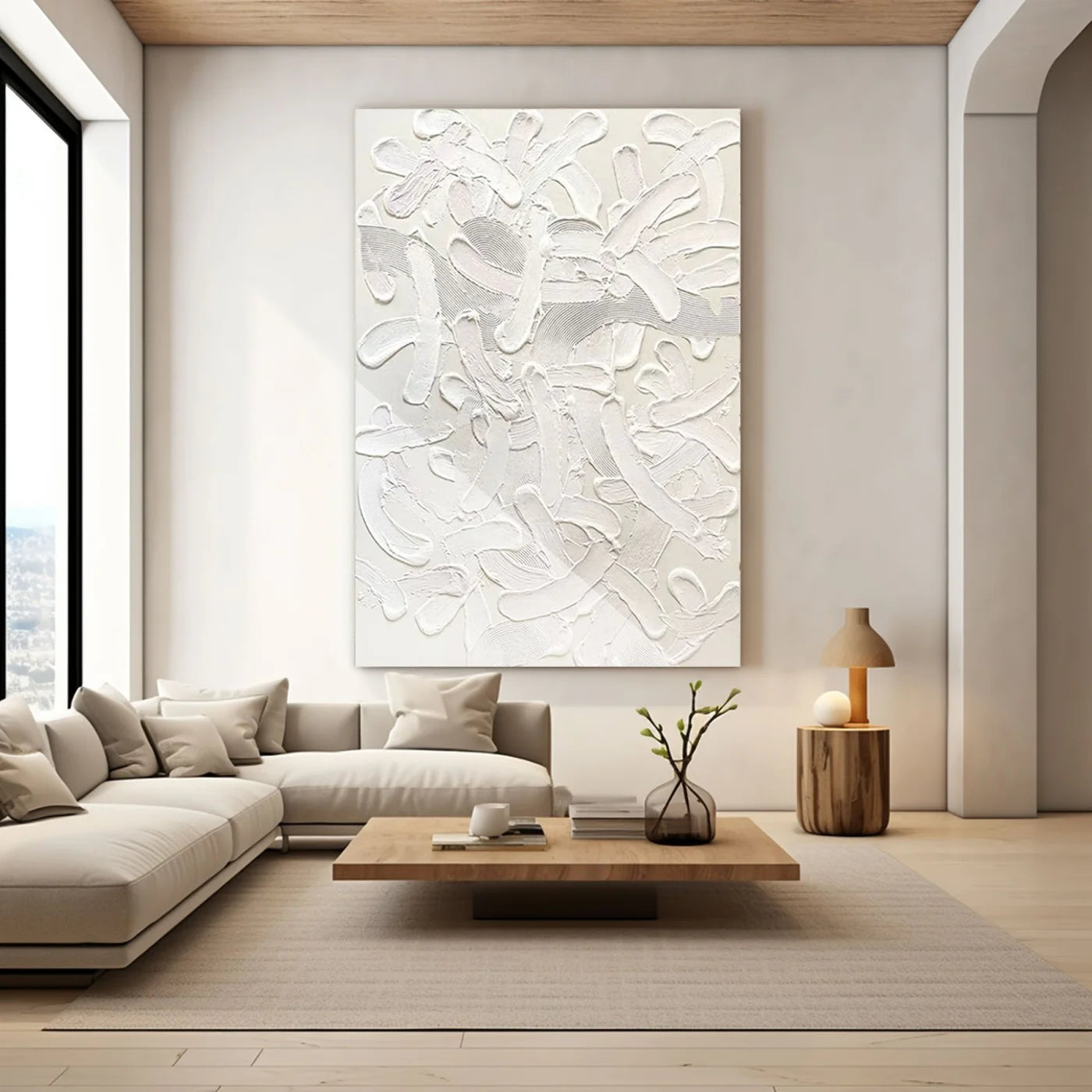 Plaster Art Texture Painting #RAB795