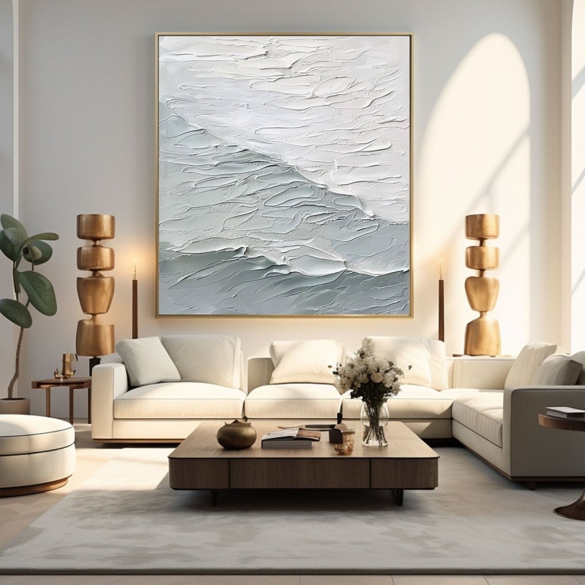 Plaster Art Texture Painting RAB805 - royalbrushart