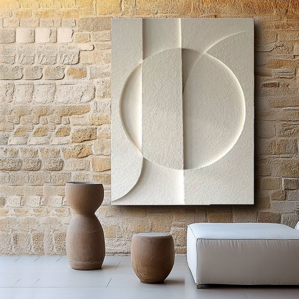 Plaster Art Texture Painting RAB906 - royalbrushart
