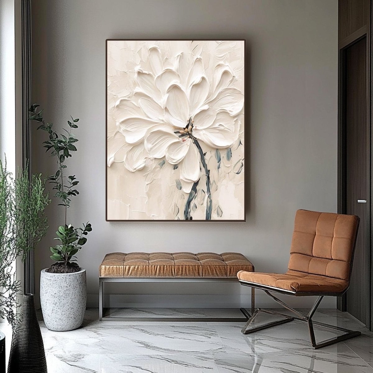 Plaster Art Texture Painting RAB891 - royalbrushart