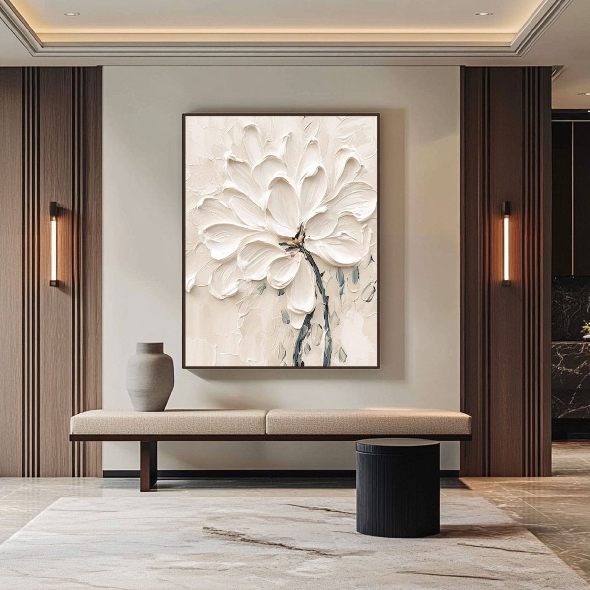 Plaster Art Texture Painting RAB891 - royalbrushart
