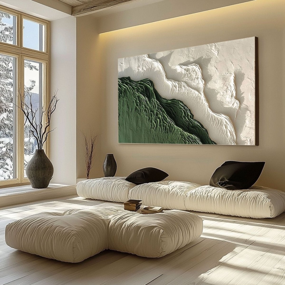 Plaster Art Texture Painting RAB953 - royalbrushart