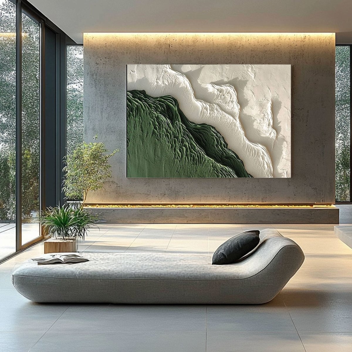Plaster Art Texture Painting RAB953 - royalbrushart