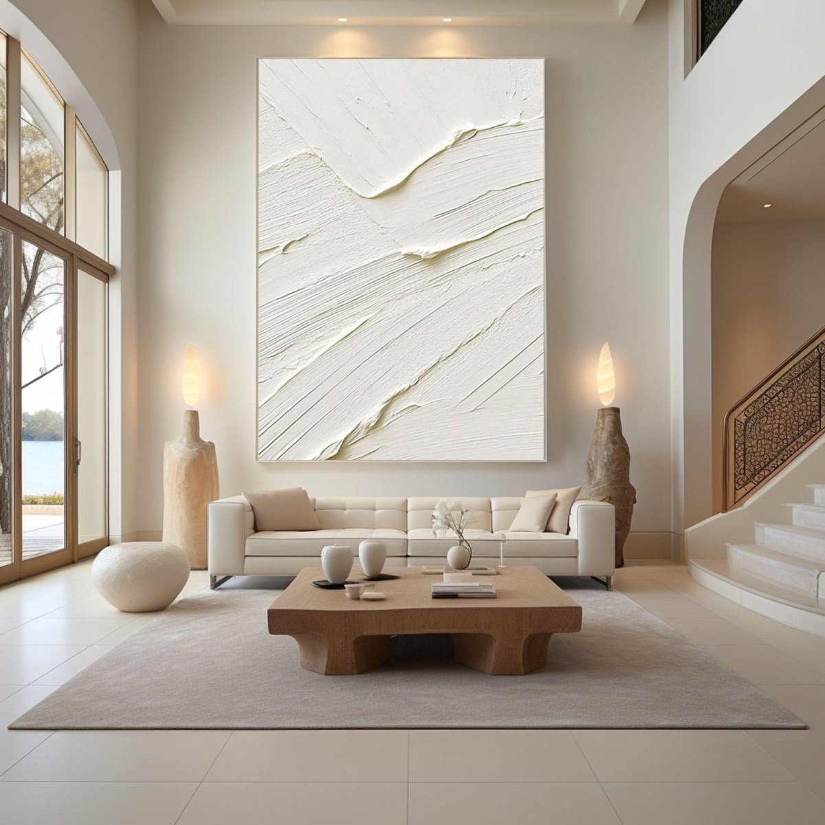 Plaster Art Texture Painting RAB784 - royalbrushart