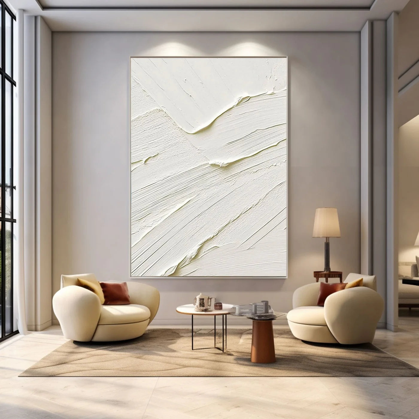 Plaster Art Texture Painting #RAB784