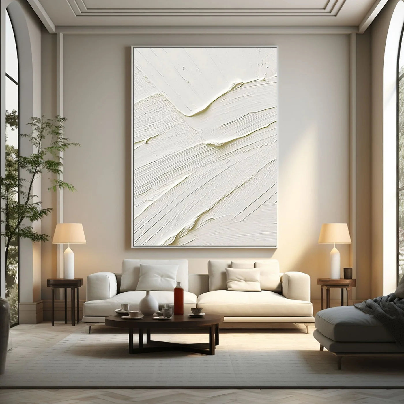 Plaster Art Texture Painting #RAB784