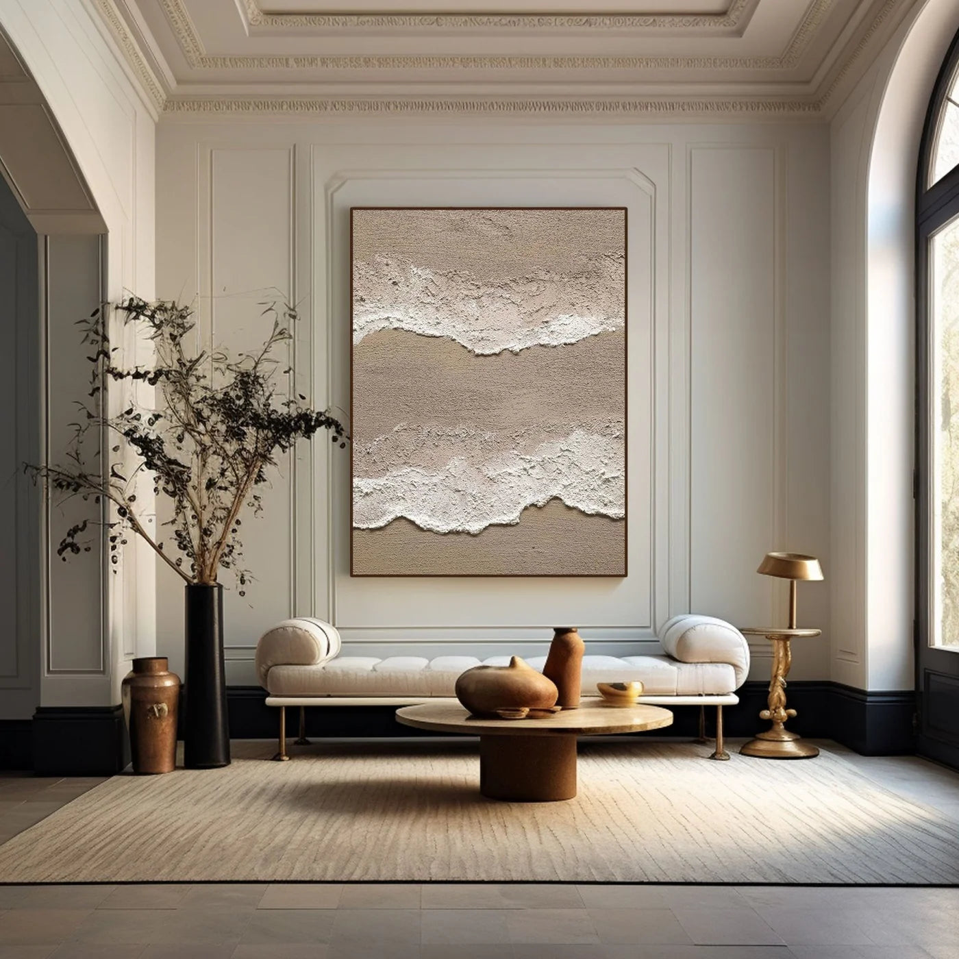 Plaster Art Texture Painting #RAB752