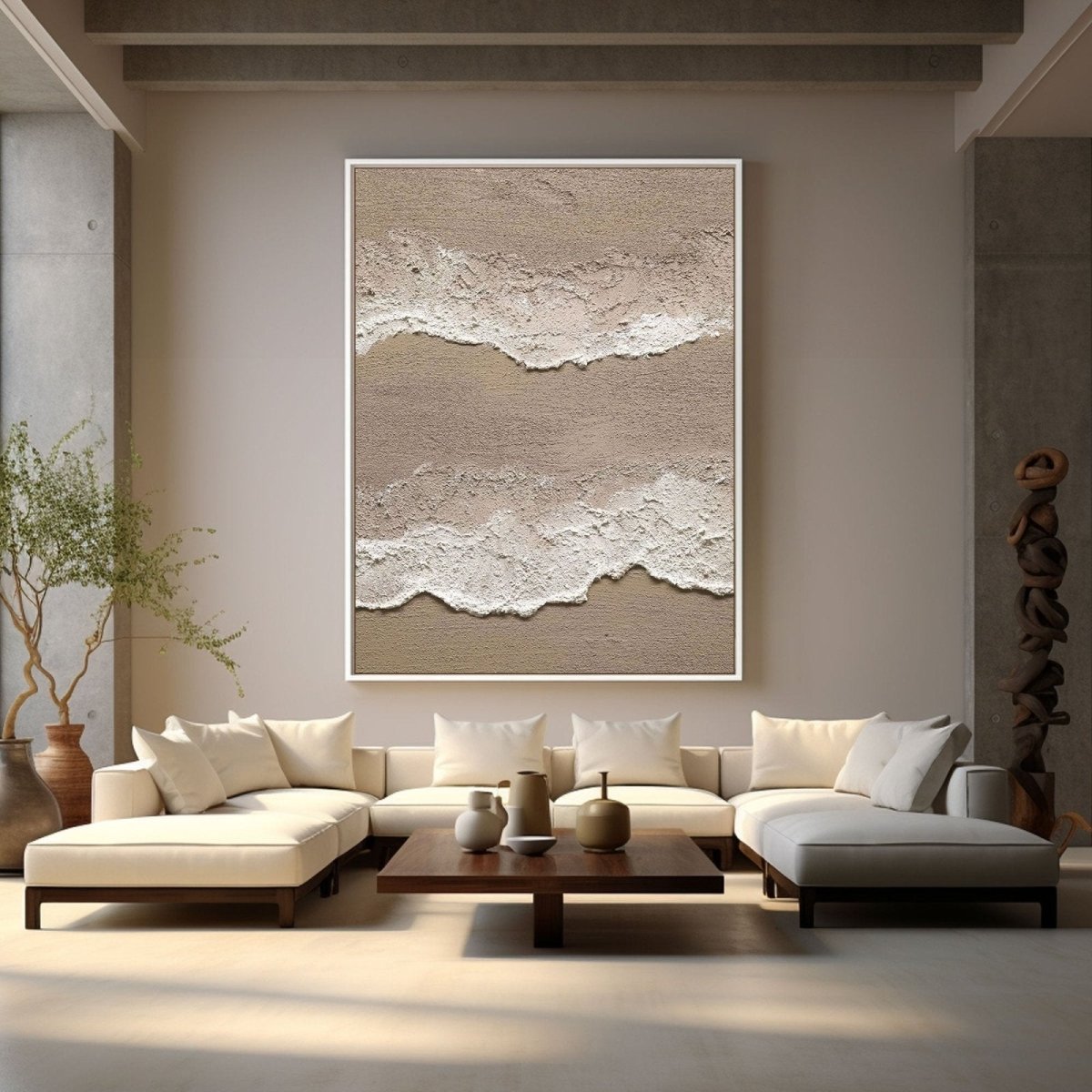 Plaster Art Texture Painting RAB752 - royalbrushart