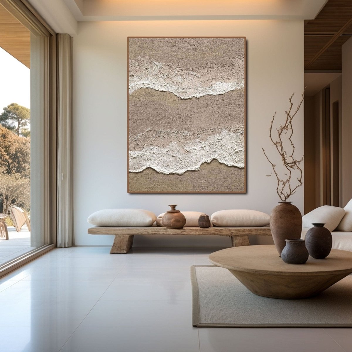 Plaster Art Texture Painting RAB752 - royalbrushart